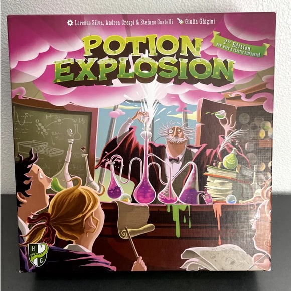 POTION EXPLOSION BOARD GAME 2ND EDITION ITALY HORRIBLE GUILD GAMES - Picture 4 of 6